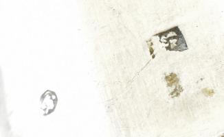 Batthyány család grófi címerét viselő lovagló pálca.Fa,, bőr Ezüst, nyolc oldalú botvég borító 7 cm ...