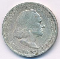 1936. 2P Ag "Liszt" T:AU patina Adamo P7.3