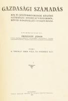 1930 Gazdasági Számadás Kis-és középbirtokosok részére szükséges nyomtatványokból, rövid használati utasítással 1929-1930 Szentkirályi Béla zala megyei birtokos kimutatása. Eszközök, napszámosok bérei, stb