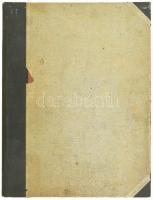 1930 Gazdasági Számadás Kis-és középbirtokosok részére szükséges nyomtatványokból, rövid használati ...