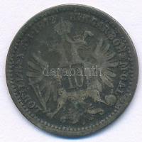 Ausztria 1872. 10kr Ag "Ferenc József" T:VF,F patina Austria 1872. 10 Kreuzer Ag "Fra...