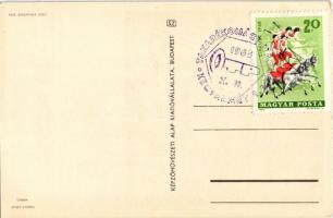 Világtakarékossági Nap 1965. X. 30. Képzőművészeti Alap Kiadóvállalat s: Boromissza Zsolt + So. Stpl...