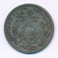 Ausztria 1872. 10kr Ag "Ferenc József" T:VF patina Austria 1872. 10 Kreuzer Ag "Franz...
