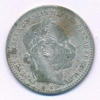 1869KB 20kr Ag "Magyar Királyi Váltó Pénz" T:F patina Adamo M11.1