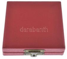 ~1960-1970. "Kiváló Pénzügyi Dolgozó" aranyozott, zománcozott fém jelvény miniatűrrel, ere...