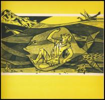 Babits Mihály: Jónás könyve. Kádár György 9 oldalszámozáson belüli egészoldalas illusztrációival. Bp...