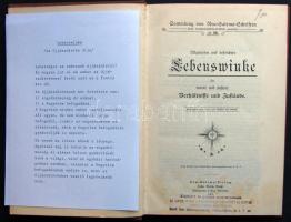 1907 Gót írásos könyv: Lebenswinke. Neu Salems kiadvány, Bietigheim, Württemberg