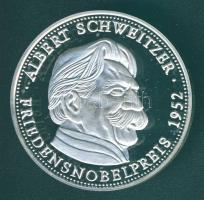 Németország 1989. "Albert Schweitzer" Ag 20g emlékérem T:PP