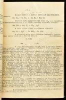 Növénytermelés. Tankönyv Géppel írt, korabeli sokszorosított jegyzet. Magyar Óvár? cca 1930 293 p.El...