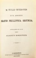 M. Tulli Ciceronis Orationes Selectae I-II. köt. I. köt.: M. Tulli Ciceronis in L. Catilinam oration...