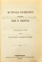 M. Tulli Ciceronis Orationes Selectae I-II. köt. I. köt.: M. Tulli Ciceronis in L. Catilinam oration...