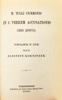 M. Tulli Ciceronis Orationes Selectae I-II. köt. I. köt.: M. Tulli Ciceronis in L. Catilinam oration...