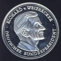 Németország 1989. "Richard von Weizsäcker" Ag 20g emlékérem T:PP