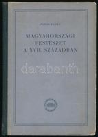 Garas Klára: Magyarországi festészet a XVII. században. Magyarországi barokk festészet. I. Bp., 1953., Akadémiai Kiadó, 206+(2) p. + LII (fekete-fehér képtáblák) t. Kiadói félvászon-kötés, kissé sérült, kopottas borítóval. Megjelent 1000 példányban.