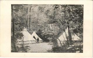 Cserkésztábor R.M.Cs.Cs. "Sirály" / Hungarian scout camp (Rb)