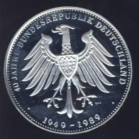 Németország 1989. "Az Alkotmány közzététele" Ag 20g emlékérem T:PP