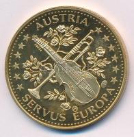 Ausztria ~1995. "ECU Österreich ECU - Wolfgang Amadeus Mozart / Austria - Servus Europa" a...
