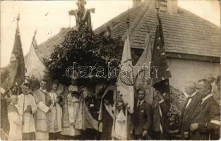 Budapest X. Nemzeti Könyörgő Kápolna alapkőletétele 1924. június 1-én. Pongrácz út, photo (EK)