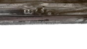 Asztalközép, kínáló, üveg betét nélkül. ezüst (Ag) Jelzett, dianás jelzéssel, mesterjeggyel. 188 g 1...