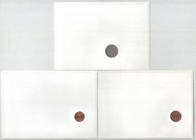 5db-os érmés boríték tétel, mind különféle és német nyelvű tájékoztatóval, benne: Venezuela, Tajvan,...