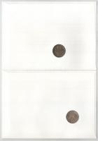 5db-os érmés boríték tétel, mind különféle és német nyelvű tájékoztatóval, benne: Venezuela, Tajvan,...