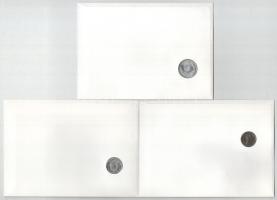 5db-os érmés boríték tétel, mind különféle és német nyelvű tájékoztatóval, benne: Tunézia, Ciprus, T...