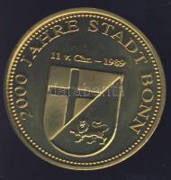 Németország 1989. "2000 éves Bonn" Cu emlékérem T:BU