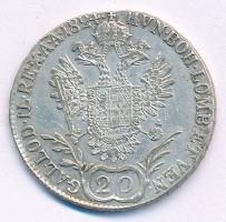 1824E 20kr Ag "I. Ferenc" T:XF,VF
Hungary 1824E 20 Kreuzer Ag "Franz I" C:XF,VF...