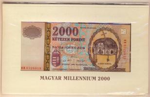 2000. 2000Ft "Millenium" T:I Eredeti bontatlan díszcsomagolásban!