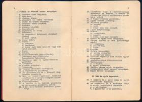 1932 Útmutató a halálesetek és vetélések kötelező bejelentéséhez. Bp., 1932, Budapest Székesfőváros ...