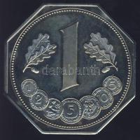 NSZK 1988. "40 éves a Német Márka" Ffm emlékérem T:PP