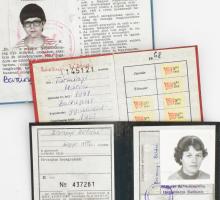 cca 1950-1980 Vasúti, úttörő és egyéb igazolványok 9 db