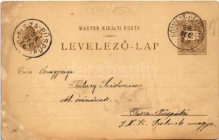 1898 (Vorläufer) Budapest V. Ferenc József tér és az Akadémia, Ezredéves Országos Kiállítás. Art Nou...