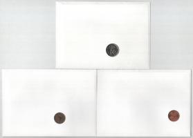 5db-os érmés boríték tétel, mind különféle és német nyelvű tájékoztatóval, benne: Tahiti, Libéria, Z...