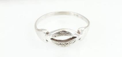 Ezüst(Ag) gyűrű és karkötő, jelzett, nettó: 7 g