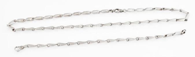 Ezüst(Ag) lánc és karkötő, jelzett, nettó: 16,1 g