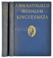 Fáklyák az éjszakában. A mai katolikus irodalom kincsesháza. I-II. kötet. (Bp. 1942.) Vigilia. 253 l. 236 l. Aranyozott kiadói egészvászon-kötésben. Többek között Jankovich Ferenc, Mécs László, és Sík Sándor írásával.