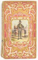 Terrebasse, Alfred Jacquier de: Histoire de Bayart dit le bon chevalier sans peur et sans reproche. Tours, 1858, Ad. Mame et Cie., (4)+236 p. + 2 (egészoldalas fametszetek) t. Francia nyelven. Gazdagon díszített, aranyozott kartonált papírkötésben, a gerincen sérüléssel, helyenként ksisé foltos lapokkal.