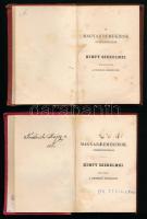 Kisfaludy Sándor: A kesergő szerelem; A boldog szerelem. Magyar Remek Írók I-II. Pest, 1858., Hecken...