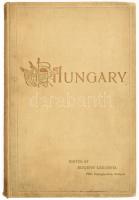 1910 Hungary. An Illustrated Fortnightly Society Journal. Vol. VIII., No. 1-24. [Angol nyelvű, kéthetente megjelenő folyóirat teljes évfolyama, egybekötve]. Szerk.: Eugene Golonya [Golonya Ernő]. Bp., Stephaneum-ny., 392 p. Gazdag fekete-fehér képanyaggal, korabeli hirdetésekkel. Kiadói aranyozott egészvászon-kötésben, a hátsó borítón kisebb foltokkal, két lapon kivágásból eredő hiánnyal.