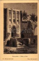 Gázai palota. Múlt és Jövő képeslapok - Judaika / Palais in Gaza. Judaica art postcard