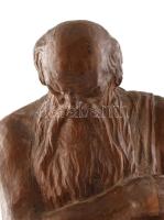 Csorvássy István (1912-1986): Hippokratész. Jelzéssel, kopással, m: 52 cm