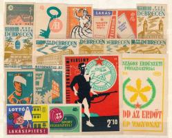 235 DB Magyar gyufacímke gyűjtemény, 1950 és 1962 között.