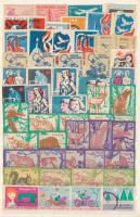 235 DB Magyar gyufacímke gyűjtemény, 1950 és 1962 között