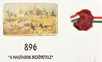 1996 "Millecentenárium - Feszty", Jubileumi telefonkártya. Használatlan, limitált kiadású ...