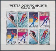 1997 Téli olimpia sor + blokkpár + kisív, 1997 Winter Olympics set + blockpair + mini sheet