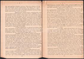 1943-ban írt jelentés a Kunmaradasi repülőtér létesítéséről, benne leírás az eltulajdonított terület...