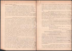 1943-ban írt jelentés a Kunmaradasi repülőtér létesítéséről, benne leírás az eltulajdonított terület...