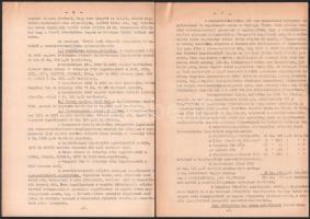 1943-ban írt jelentés a Kunmaradasi repülőtér létesítéséről, benne leírás az eltulajdonított terület...