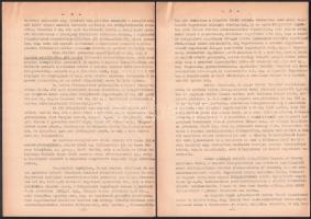 1943-ban írt jelentés a Kunmaradasi repülőtér létesítéséről, benne leírás az eltulajdonított terület...